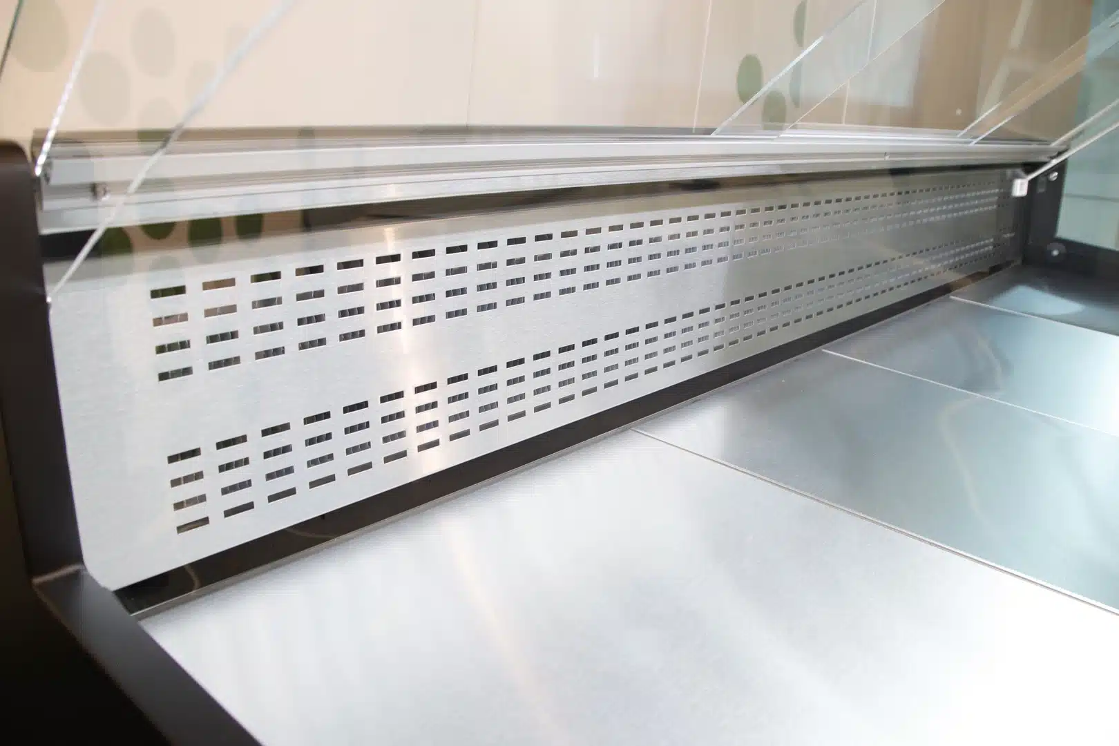 Exposición Inoxidable vitrina VRE-100