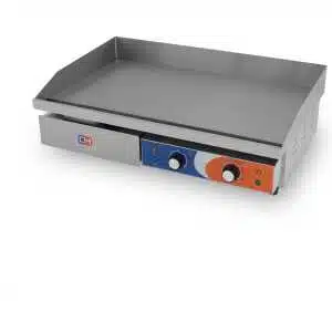 Plancha Eléctrica Acero Rectificado 10mm Económica de 740x490x240h mm PEKIN EG-820