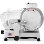 Cortadora de Embutidos cuchilla 250 mm y Potencia 240W Aluminio Anodizado y Base Lacada PEKIN MS-250