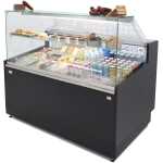 Vitrina Refrigerada Expositora de 1 metro Fondo 973 mm Frío Estático Línea CORDOBA VRE-100