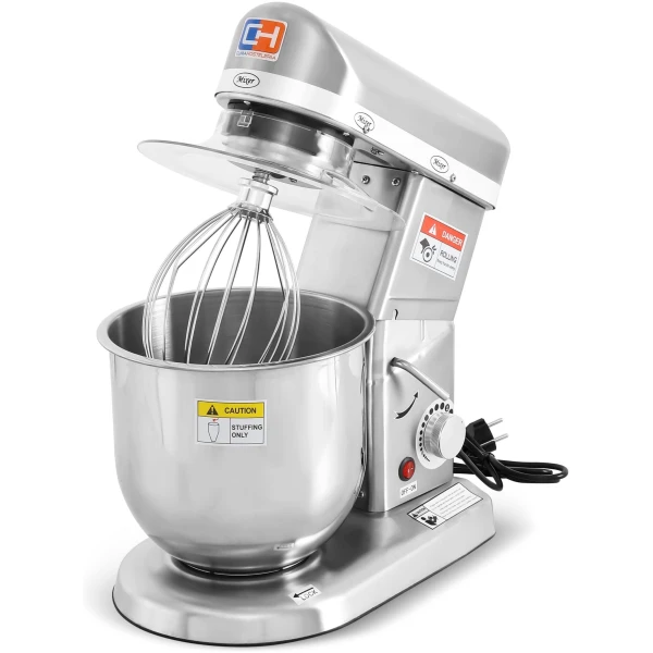 Amasadora Batidora Mezcladora Planetaria 7 litros de 380x235x405h mm PEKIN B7L