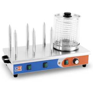 Máquina de Perritos 6 Pinchos de 660x290x410h mm PEKIN HDW-6
