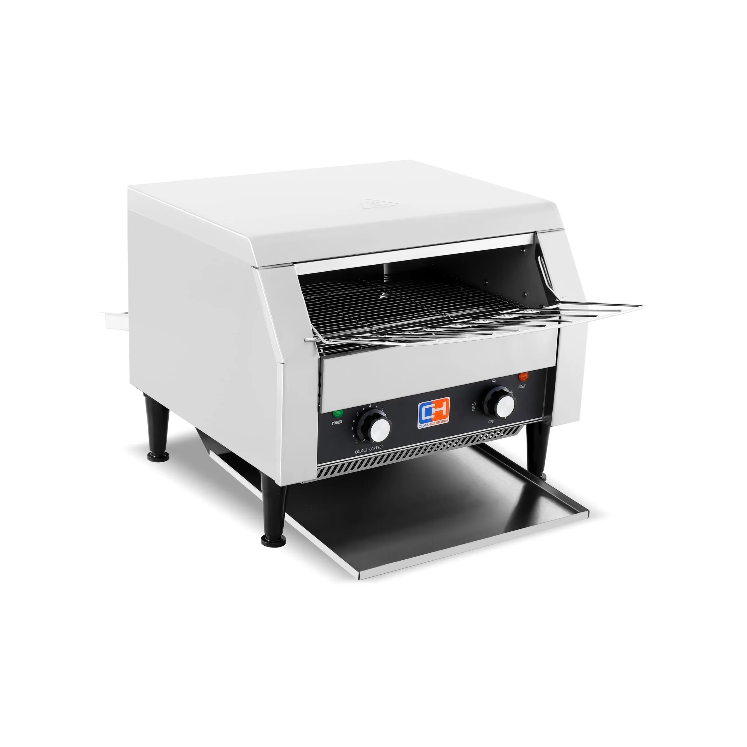 Tostador Eléctrico de Cinta de 468x418x387h mm PEKIN MET-450