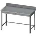 Mesa Mural acero inoxidable AISI 201 sin estante 1500x700x850 mm MM157S Línea Varsovia-37 Kg (950027150)