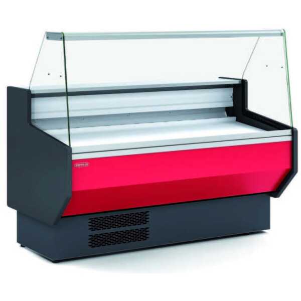 Vitrina Refrigerada Cristal Recto Fondo 800 dim.1305x800x1235h mm Línea Córdoba VED-8-13-R