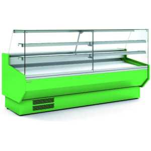 Vitrina Refrigerada Cristal Recto pastelería Fondo 900 dim.1055x940x1235h mm Línea Córdoba VEPD-9-10-RR