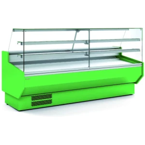 Vitrina Refrigerada Cristal Recto pastelería Fondo 900 dim.1055x940x1235h mm Línea Córdoba VEPD-9-10-RR