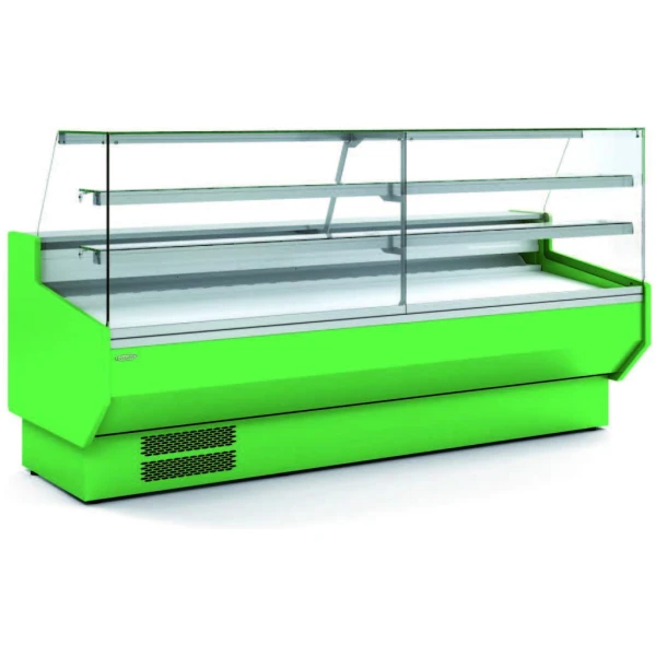 Vitrina Refrigerada Cristal Recto pastelería Fondo 900 dim.1055x940x1235h mm Línea Córdoba VEPD-9-10-RR
