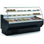 Vitrina Refrigerada Cristal Curvo pastelería  Fondo 900  dim.1055x940x1235h mm Línea Córdoba VEPD-9-10-C