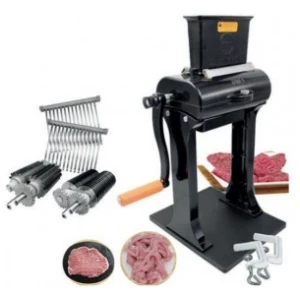 CORTADORA DE CARNE TIRAS Y DADOS Y ABLANDADORA MANUAL
