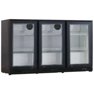 ARMARIO SOBREMOSTRADOR REFRIGERADO 3P RB-320HS NEGRO