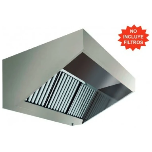 CAMPANA SNACK TECHO BAJO 1000x790x550 CON TURBINA
