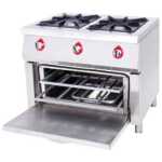 DRNKUSP-1060-LPG COCINA 2 FUEGOS CON HORNO