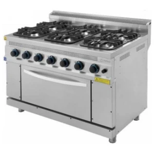 COCINA 6 FUEGOS CON HORNO OZTI SERIE 700