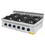 COCINA 6 FUEGOS SERIE 700 1200X700X300 1270-OCK TURHAN