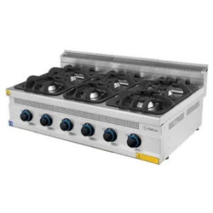 COCINA 6 FUEGOS SERIE 700 1200X700X300 1270-OCK TURHAN