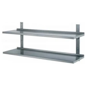 ESTANTERIA DE PARED ACERO INOXIDABLE 1600x355mm