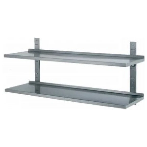 ESTANTERIA DE PARED ACERO INOXIDABLE 1600x355mm