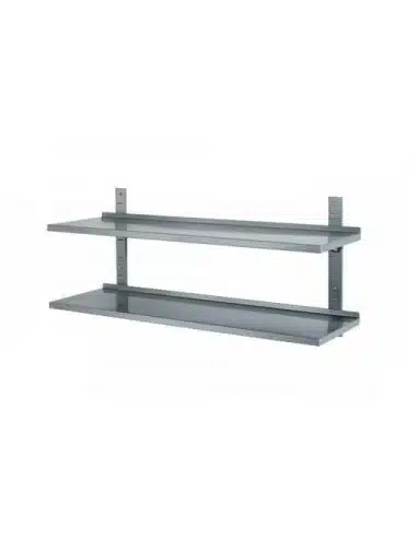 ESTANTERIA DE PARED ACERO INOXIDABLE 1600x355mm