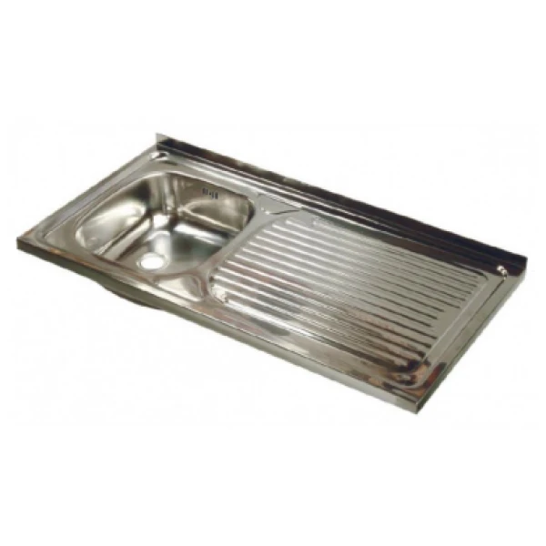 FREGADERO SEMI-INDUSTRIAL 1000x500 ESCURRIDOR DERECHA