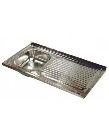 FREGADERO SEMI-INDUSTRIAL 1000x500 ESCURRIDOR DERECHA