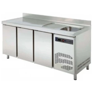 MESA REFRIGERADA CON FREGADERO TRS-150F