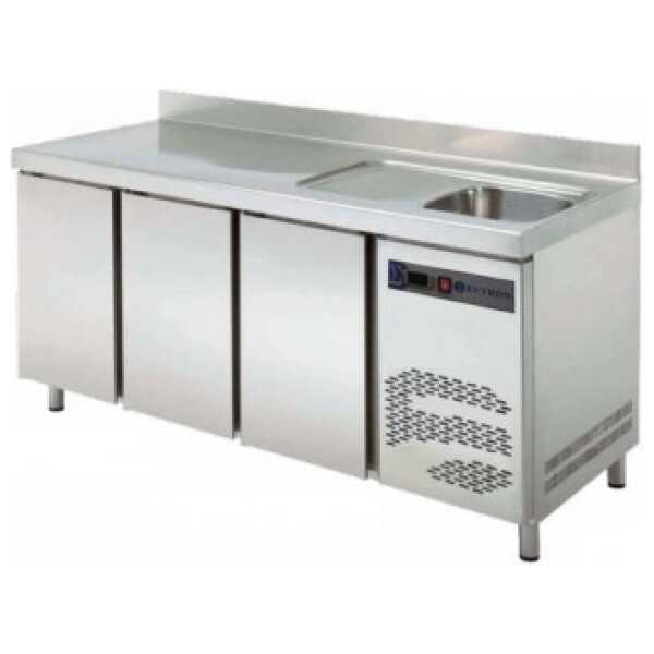MESA REFRIGERADA CON FREGADERO TRS-150F