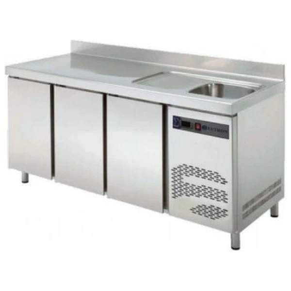 MESA REFRIGERADA CON FREGADERO TRS-150F