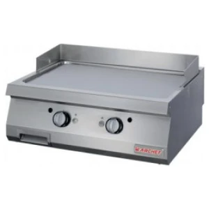 PLANCHA GAS CROMO 80X70 LISA 7864.N1.80703.16C OZTI MARCHEF