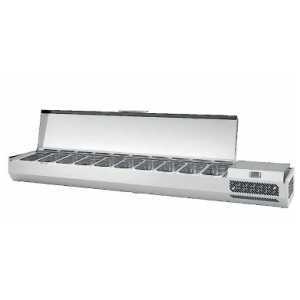 REFRIGERADOR DE INGREDIENTES VRX-1800 8 BANDEJAS