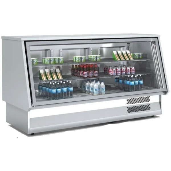 VITRINA CERRADA CRISTAL ABATIBLE 1300