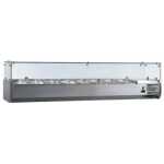 EXPOSITOR REFRIGERADO INGREDIENTES VR-1800 8 CUBETAS