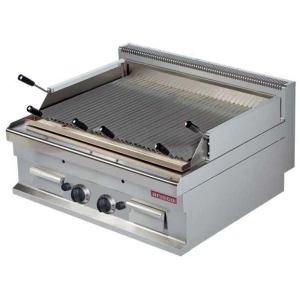 Barbacoa a gas piedra volcánica 6+6kw 800x700x290h mm GGL721S Línea Estambul