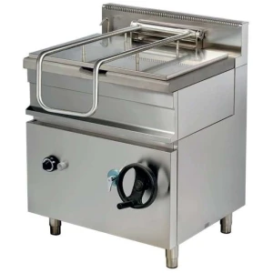 Sartén basculante a gas 65 litros 13kw 800x700x900h mm GP722 Línea Estambul