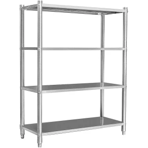 Estanteria de Pie Acero inox 4 estantes de 1200x500x1550h mm H24