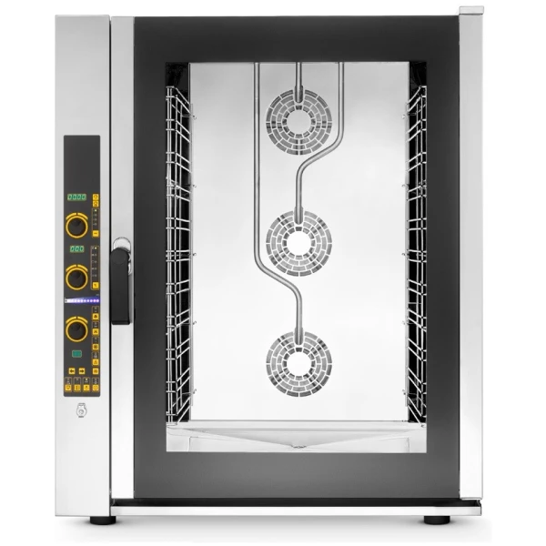 Horno eléctrico convección ELECTRÓNICO con VAPOR 11 bandejas GN1/1 EKF1111EUD Línea Padova