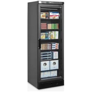 Expositor Refrigerado Congelados Estático 300 Litros 595 x 640 x 1840h mm UFSC371G BLACK Línea VIBORG