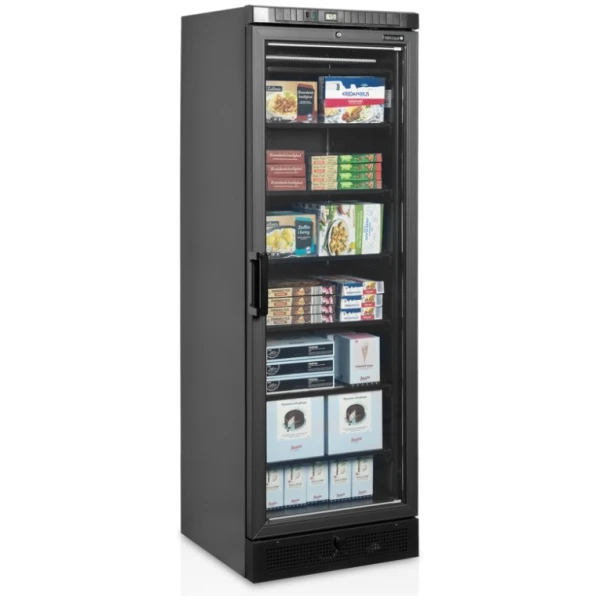 Expositor Refrigerado Congelados Estático 300 Litros 595 x 640 x 1840h mm UFSC371G BLACK Línea VIBORG
