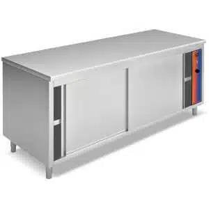 Mesa Caliente Acero Inoxidable 1