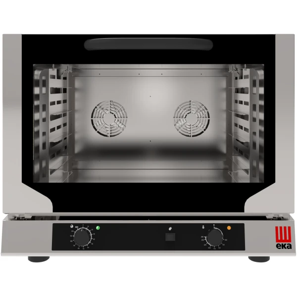 Horno eléctrico convección SNACK con GRILL y HUMIFIDICACIÓN 4 bandejas 60x40 cm EKF464.3GRILL Línea Padova