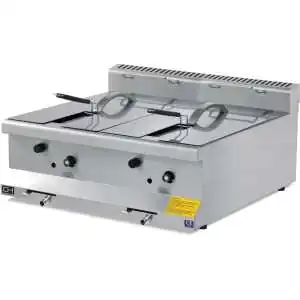 Freidora a Gas sobremesa 2x10 litros 2x 4