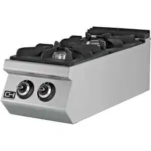 Cocina a Gas Sobremesa 2 fuegos 2 x 7