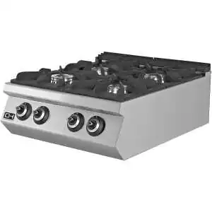 Cocina a Gas Sobremesa 4 fuegos 4 x 7