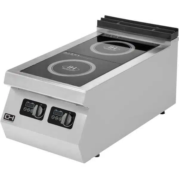 Cocina Inducción Sobremesa 2 Zonas 2 x 3 kW 400x730x300h mm EMPPLS7IND010 Línea 700 Estambul