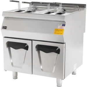 Freidora a Gas 24 + 24 Litros 2 x 17