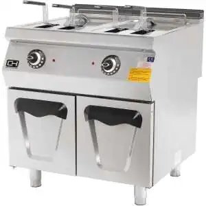 Freidora Eléctrica 14 + 14  Litros 2 x 10