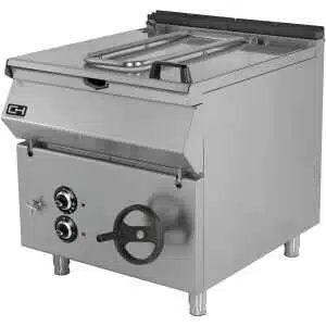 Sartén Basculante Eléctrica 80 litros 12 kW 800x900x850h mm Línea 900 Estambul