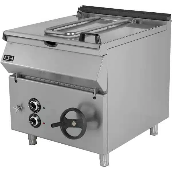 Sartén Basculante Eléctrica 80 litros 12 kW 800x900x850h mm Línea 900 Estambul