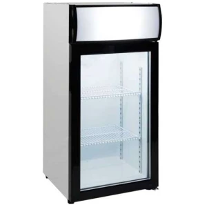 Expositor Sobremesa Congelación 80 litros 1 Puerta de 470 x460 x1000h mm PEKIN FT-80L