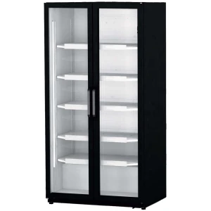 Expositor Refrigerado 800 Litros de 2 puertas abatibles Color Negro 875 x 690 x 1735h mm RV800 Línea Córdoba
